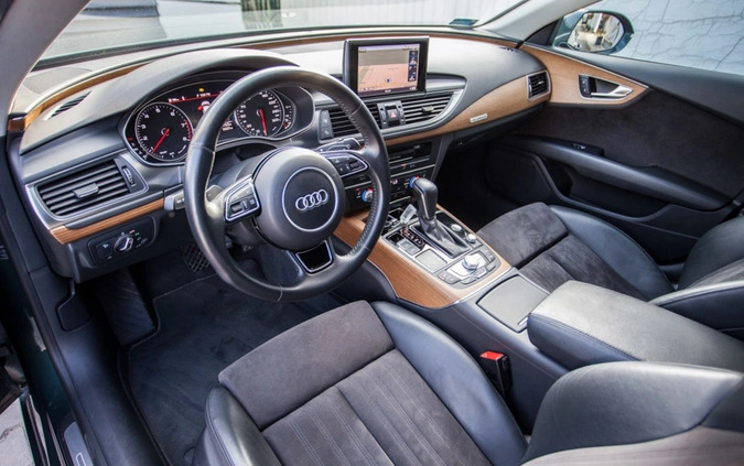 Audi A7 cena 134900 przebieg: 139600, rok produkcji 2017 z Goniądz małe 631
